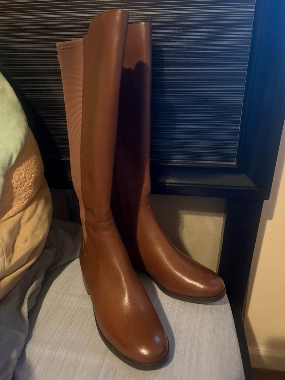 Cole Haan Brown Over-the-Knee Leather Boots